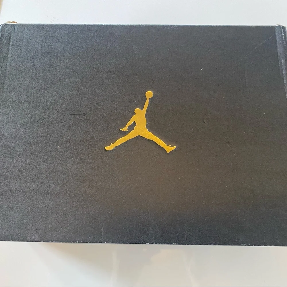 Nike Air Jordan 1 Mid Rise Signal Blue/White Size 7 Y